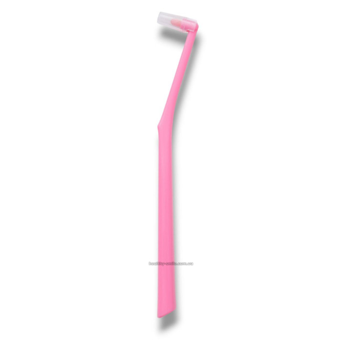 Healthy Smile Tuft Medium 6 mm mono-tuft toothbrush, Pink